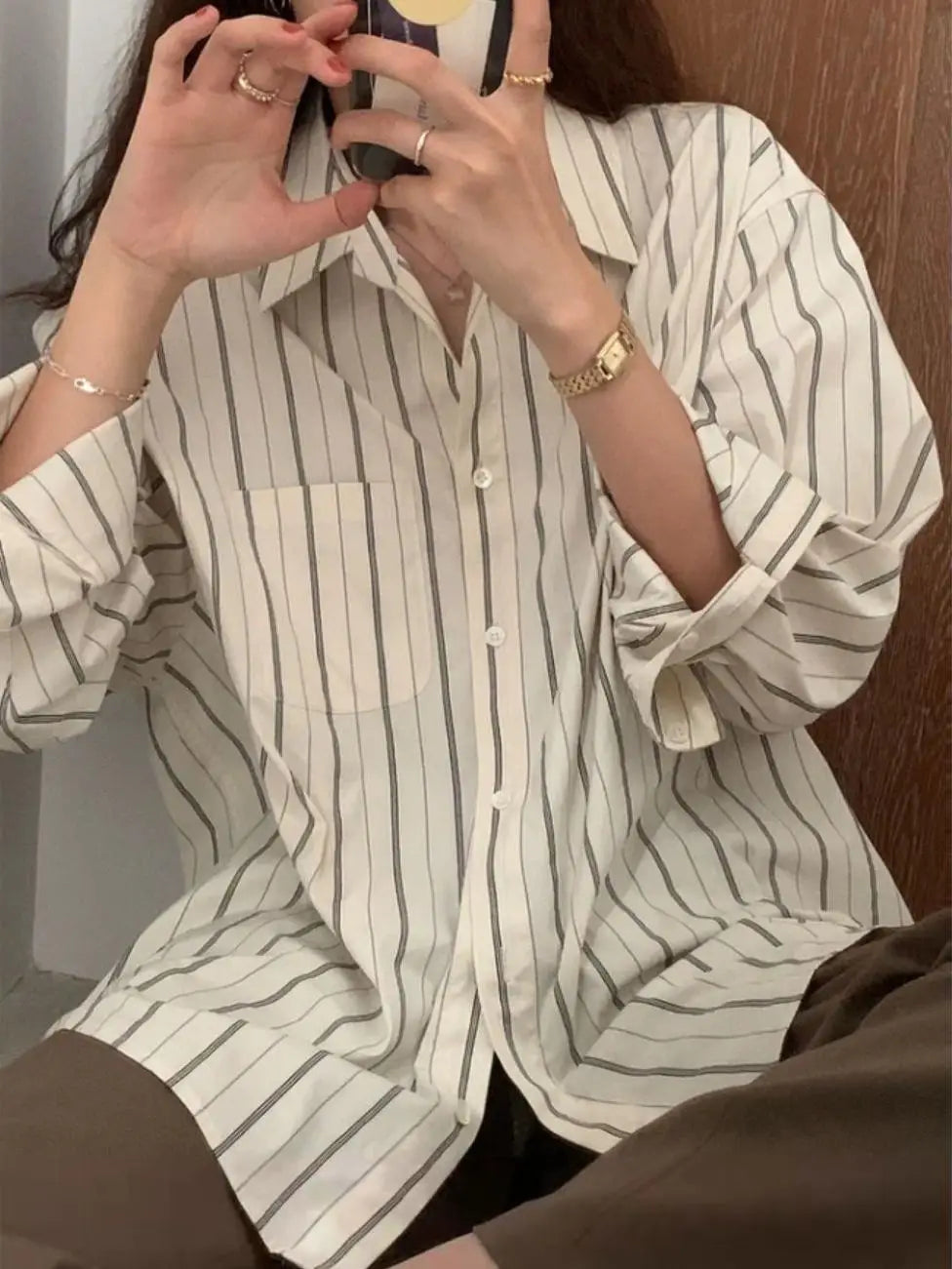 Vertical Striped Shirt